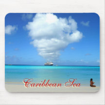 Caribbean Sea Mouse Pads