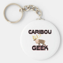 Caribou Geek Key Chains