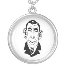 Caricature Booth Tarkington Custom Necklace