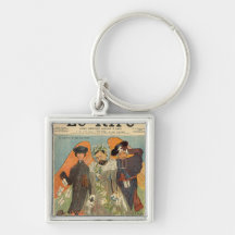 Caricature of Joseph Reinach Key Chains