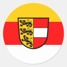 Carinthia, Austria Round Stickers