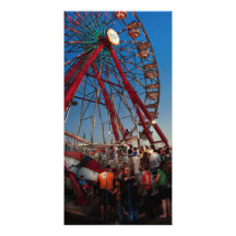 Carnival - An Amusing Ride Personalised Photo Card