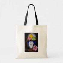 Carnival in green and pink bags