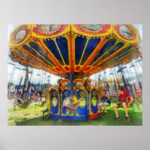 Carnival - Super Swing Ride Print