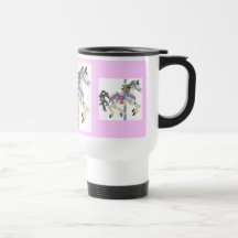 Carosel Horse Coffee Mug