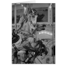 CAROUSEL HORSE CARD