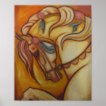 Carousel Horse Print