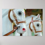 Carousel Horses Poster