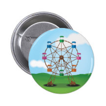 Carousel Pinback Buttons