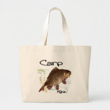 Carp Fishin' Tote Bag