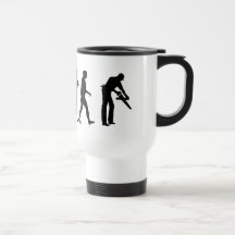 Carpenter woodworker set builder mug