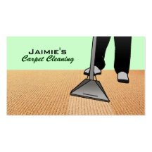 Carpet Cleaning Business Cards