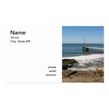 Carpinteria Pier Business Card