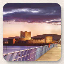 Carrickfergus At Night Coasters