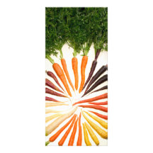 Carrots Full Color Rack Card