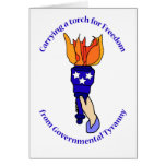 Carrying a Torch Cards
