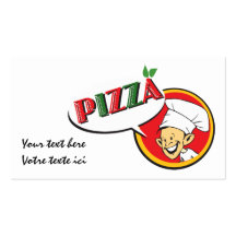 Carte de visite pizza