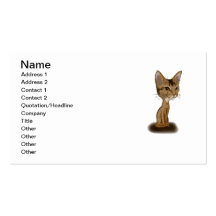 Cartoon Aby Business Cards