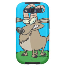 cartoon billy goat galaxy s3 covers