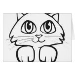 Cartoon Cat Card