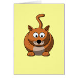 Cartoon Cat Card