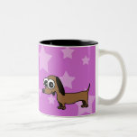Cartoon Dachshund Coffee Mug