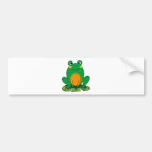 cartoon frog bumper stickers