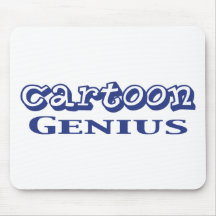 Cartoon Genius Gifts Mousepad