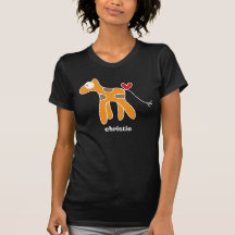 Cartoon Giraffe Kid Cute Fun Custom Gift T-Shirt