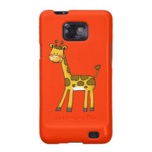 cartoon giraffe samsung galaxy s2 covers