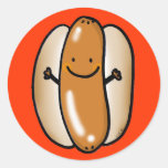 cartoon hot dog sausage stickers