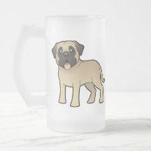 Cartoon Mastiff / Bullmastiff Mugs