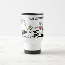 Cartoon Monster Stainless Mug