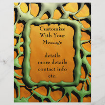 Cartoon Monster - Webby Flyer Design