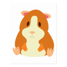 Cartoon Muffin Postcard