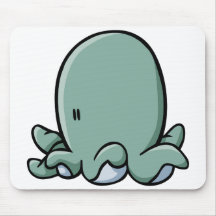Cartoon Octopus Mouse Pads