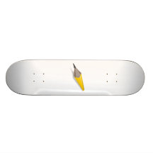 Cartoon Pencil Skateboard Decks