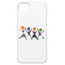 Cartoon People Dancing iPhone 5 Cases