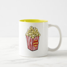Cartoon Popcorn Bag Mug