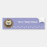 Cartoon Pygmy Hedgehog Bumper Stickers