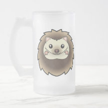 Cartoon Pygmy Hedgehog Coffee Mug