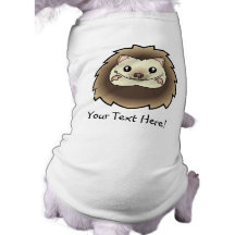 Cartoon Pygmy Hedgehog Dog Tshirt