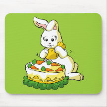 cartoon rabbit mousemats