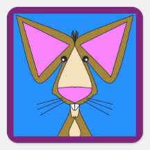 Cartoon Rabbit Sticker