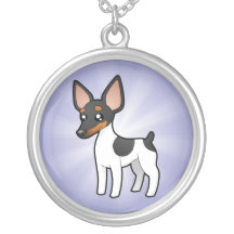 Cartoon Rat Terrier / Toy Fox Terrier Jewelry