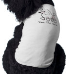 Cartoon Standard/Miniature/Toy Poodle (show cut) Pet Clothing
