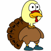 Cartoon Turkey Photo Sculptures