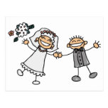 Cartoon Wedding Post Cards