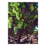 Cascading Grapes Custom Invitations