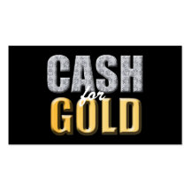 Cash for Gold Business Cards